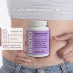 MENO Vitaminas para la menopausia – Suplemento de menopausia sin hormonas para mujeres