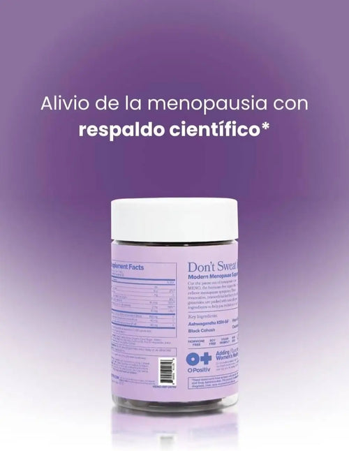 MENO Vitaminas para la menopausia – Suplemento de menopausia sin hormonas para mujeres